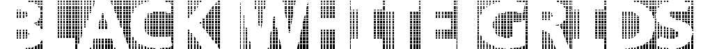 Black White Grids