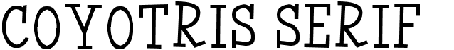 Coyotris Serif