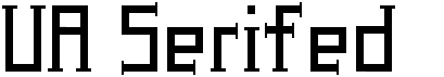 UA Serifed